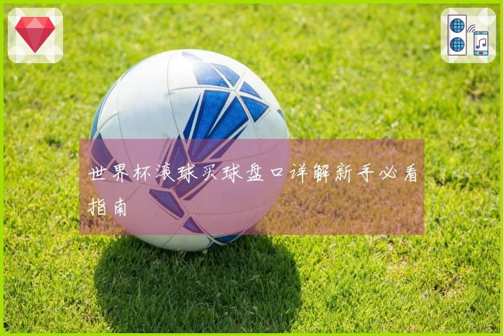 世界杯滚球买球盘口详解新手必看指南
